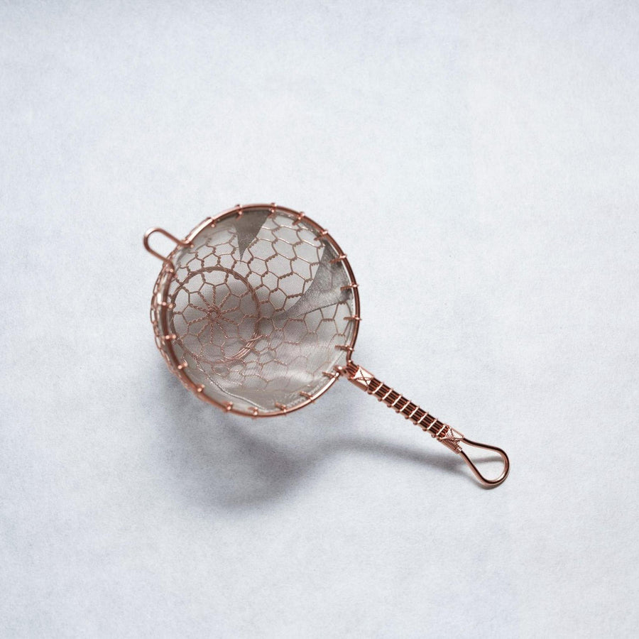 Kanaami Tsuji Tea Strainer (Large, Copper)