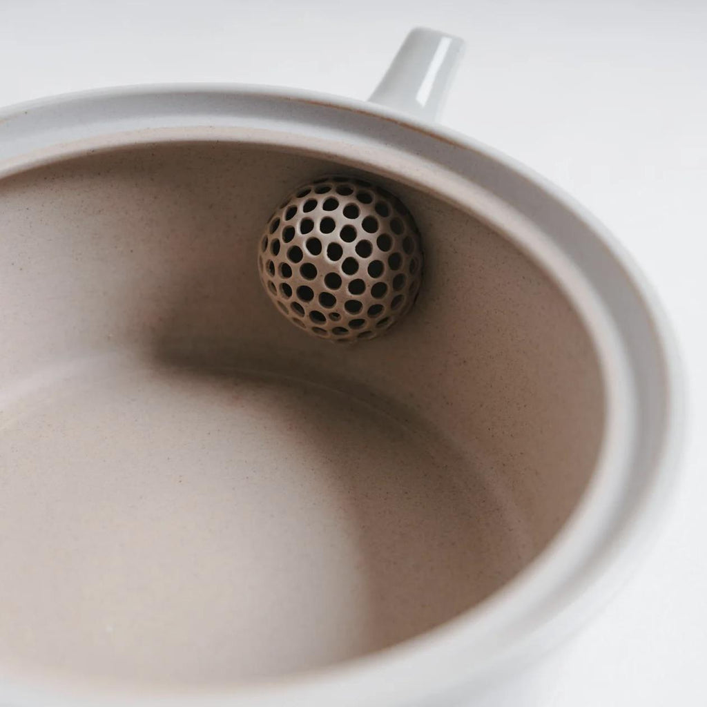 Nankei Flat Bottom Kyusu - Aoneri