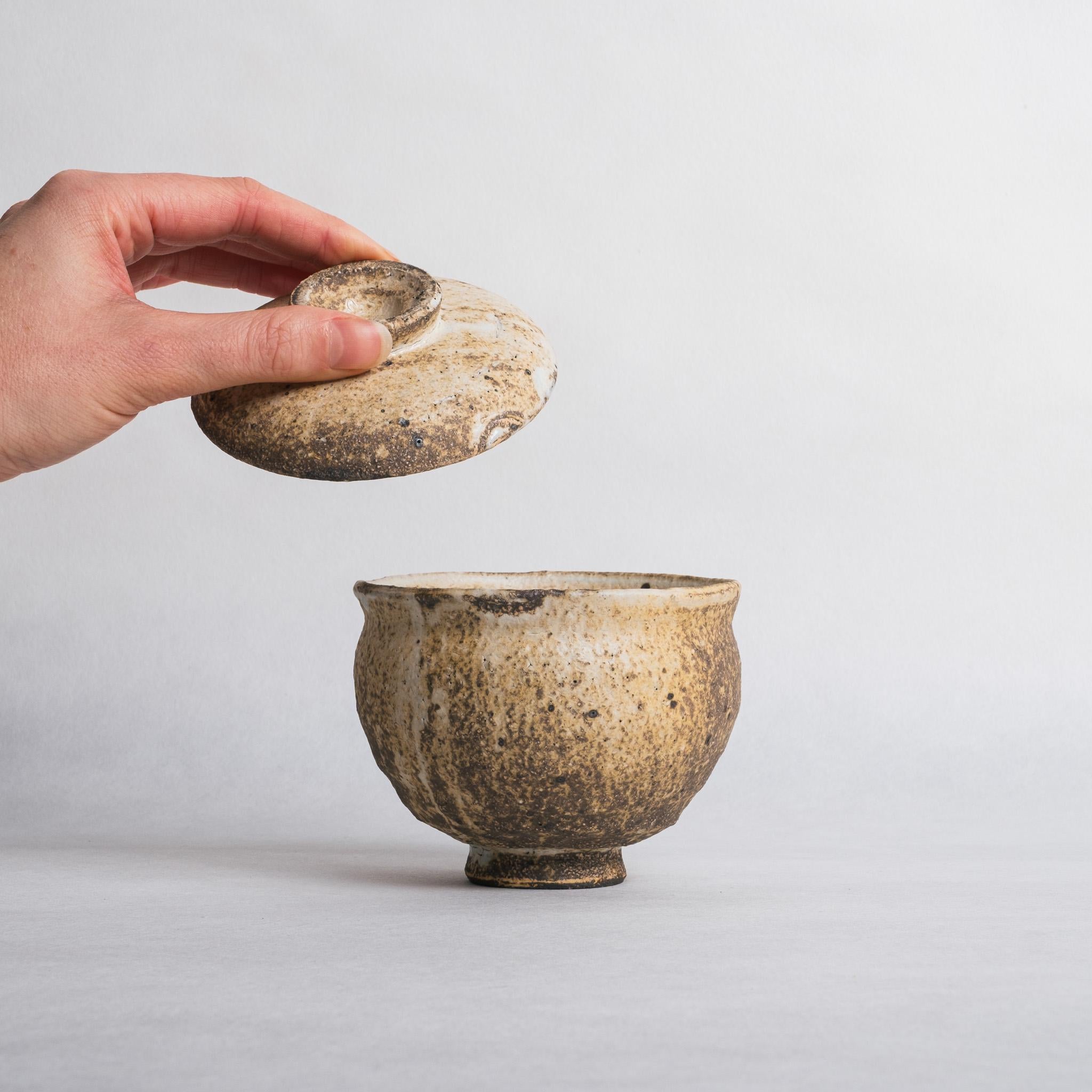 Moegi Lidded Cup - Naoko Murakami – Kettl