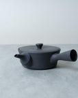 Nankei Flat Bottom Kyusu - Black