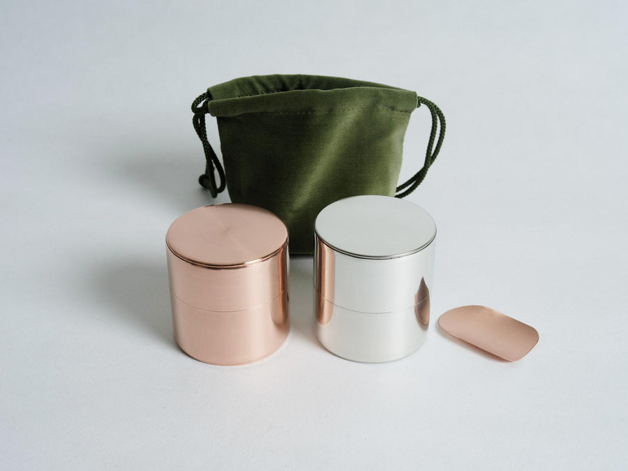 Kaikado 40g Travel Sencha and Matcha Sifting Kit