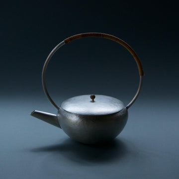Silver Plated Copper Teapot #5 - Yumi Nakamura (pre-order)