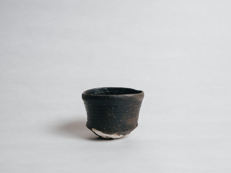 Yoshiyuki Shimizu Okinawa Black Clay Chawan