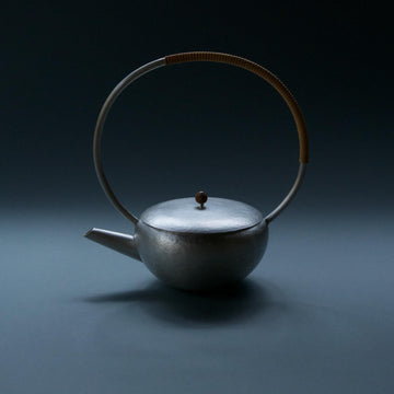 Silver Plated Copper Teapot #6 - Yumi Nakamura (pre-order)