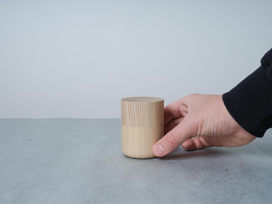 Tea Caddy Small - Natural