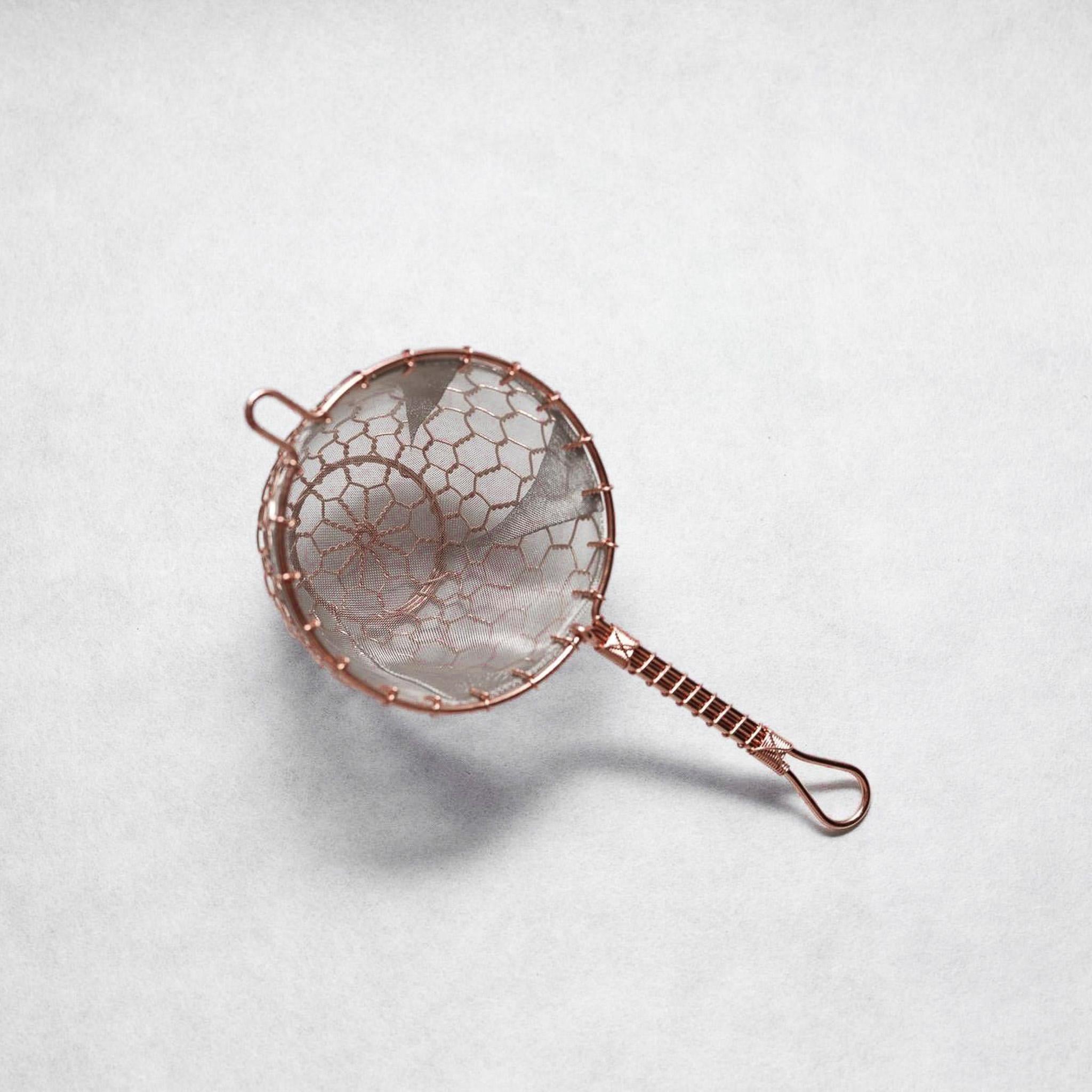 Kanaami Tsuji Tea Strainer (Small, Copper)