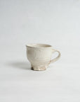 White Glaze Peace Mug - Shigeyoshi Morioka