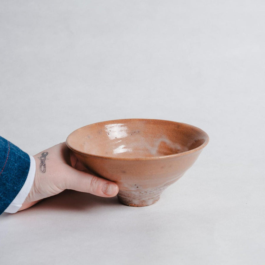 Yoshiyuki Shimizu Feldspar Glaze Chawan