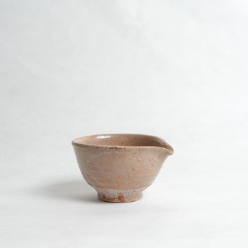 Natural Glaze Katakuchi Matcha Bowl- Shigeyoshi Morioka