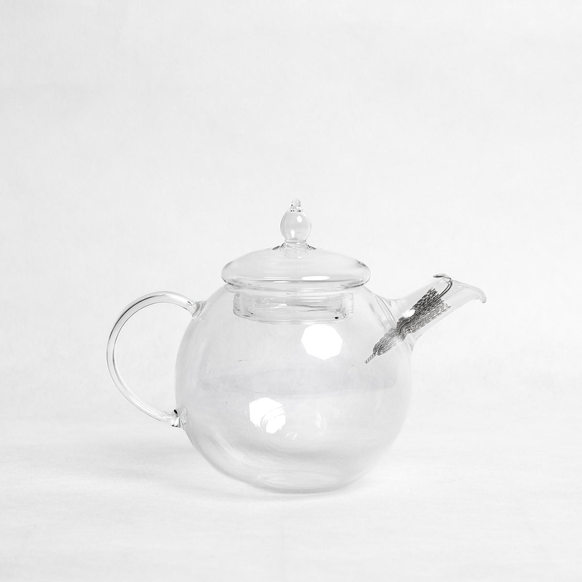 Glass Tea Pot - Round