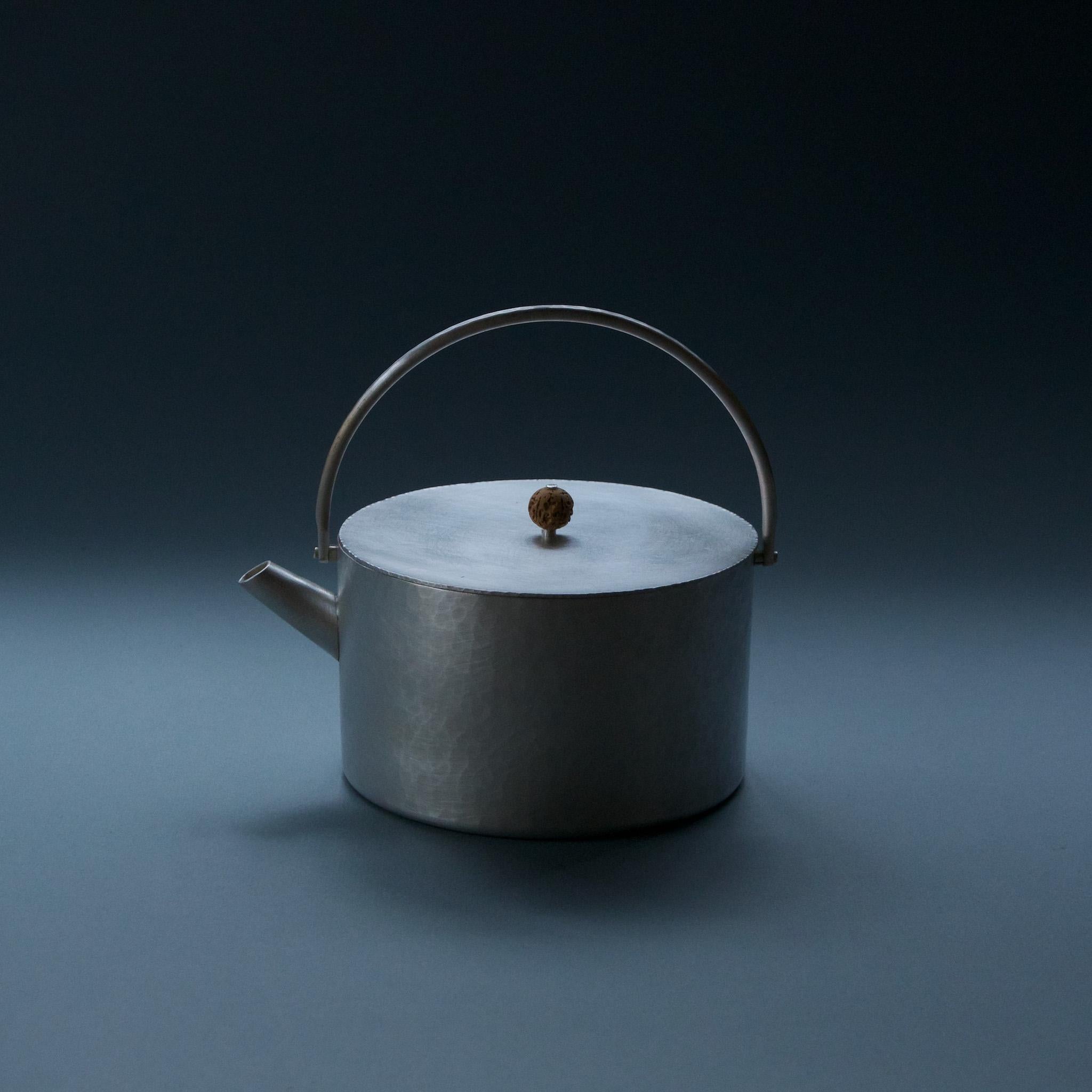 Silver Plated Copper Kettle #2 - Yumi Nakamura (pre-order)