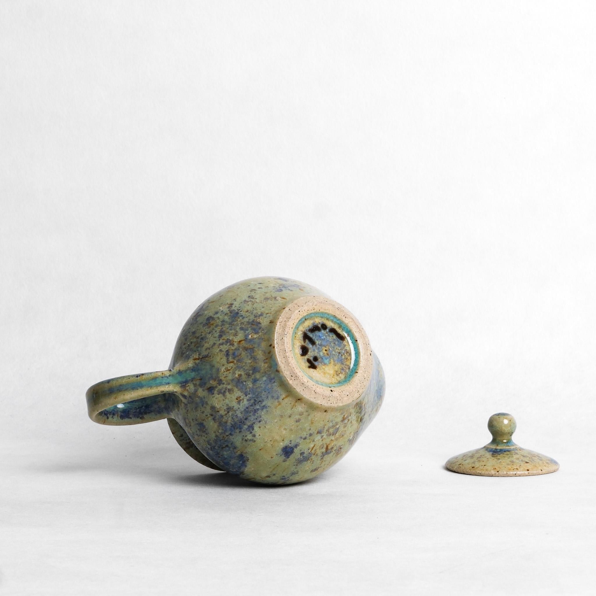 Yohei Iwayama Tea Pot - Blue/Green