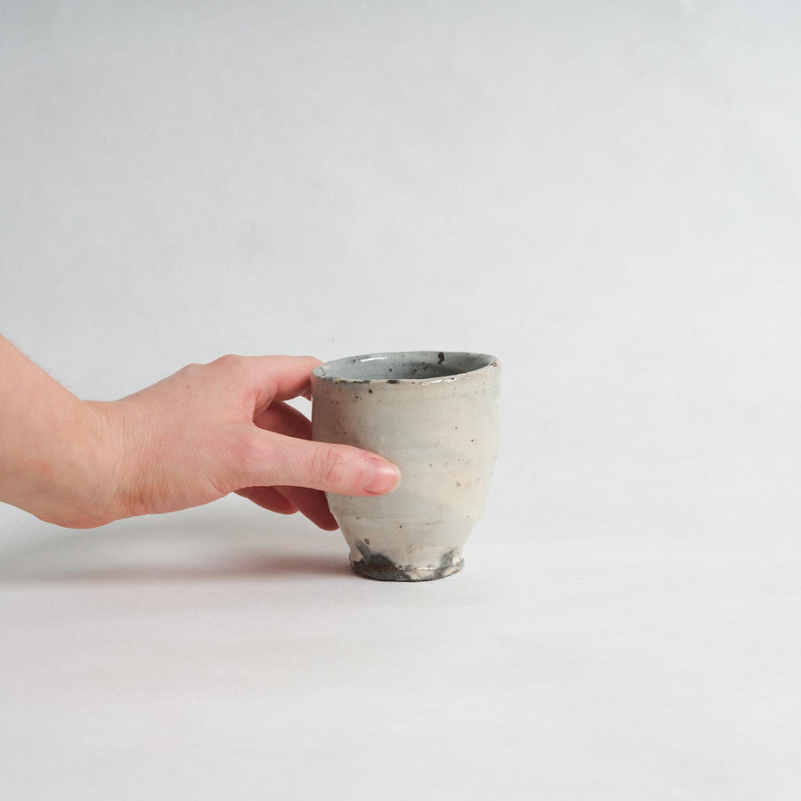 Slip Glaze Yunomi - Shigeyoshi Morioka
