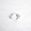 Square Glass Incense Holder - Clear