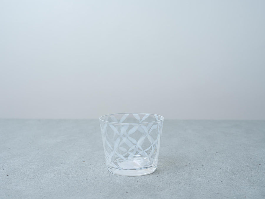 Taisho Roman Short Glass - Lattice