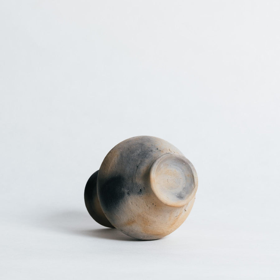 Yoshiyuki Shimizu Pit Fire Flower Vase B