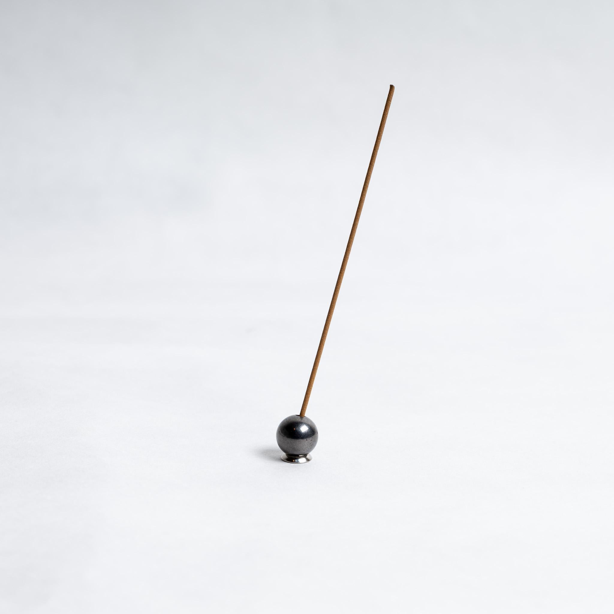 Blackened Brass Ball Incense Burner