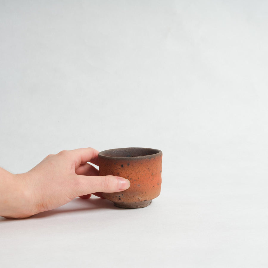 Bizen Style Yunomi - Shigeyoshi Morioka