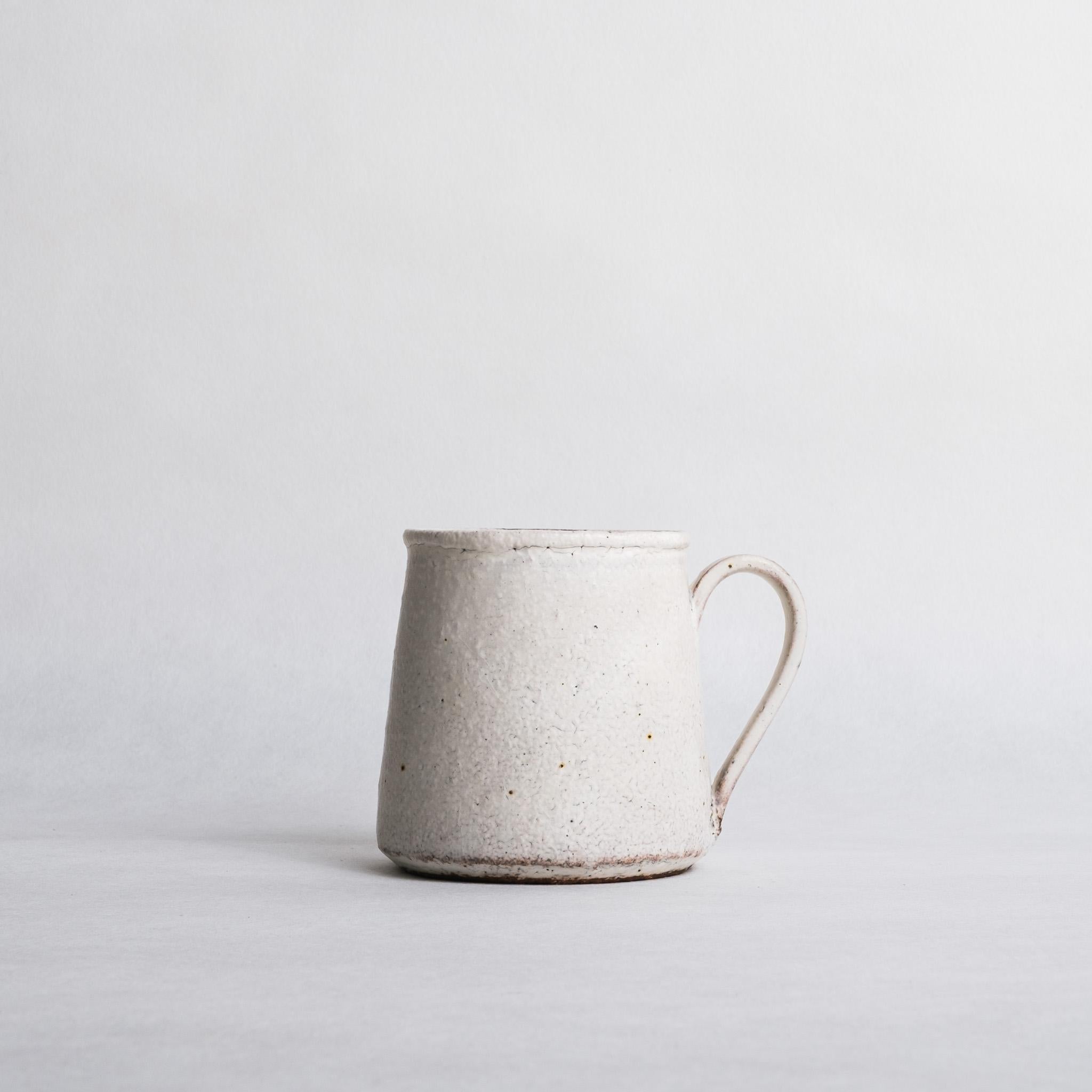 White Uzura Mug - Naoko Murakami