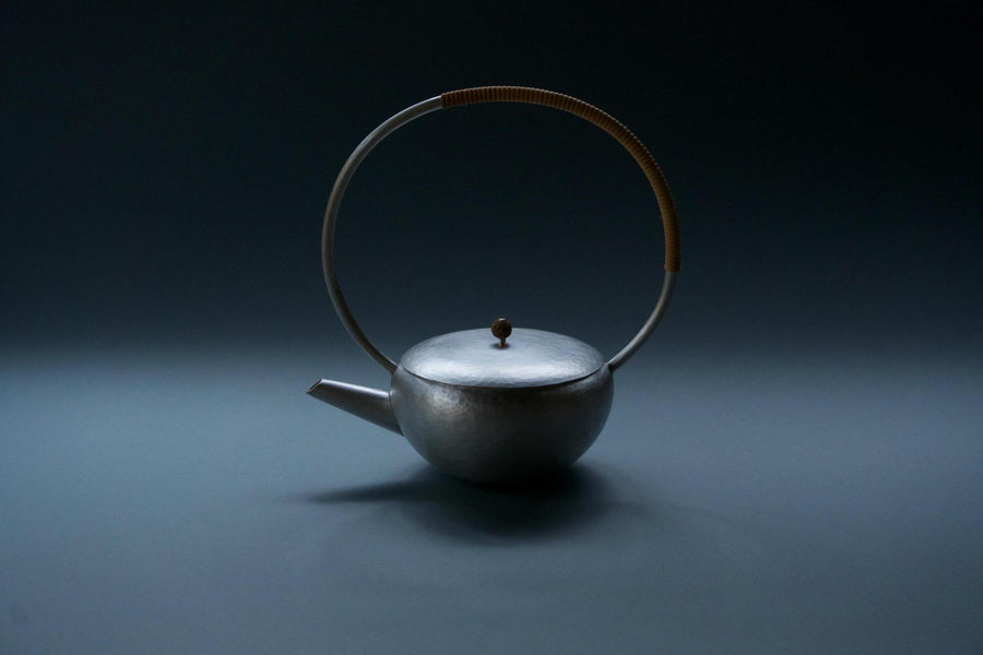 Silver Plated Copper Teapot #6 - Yumi Nakamura (pre-order)