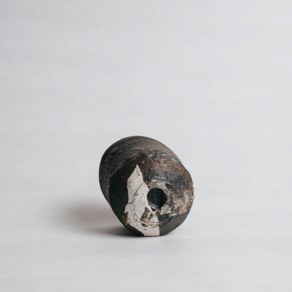 Yoshiyuki Shimizu Okinawa Black Clay Chawan