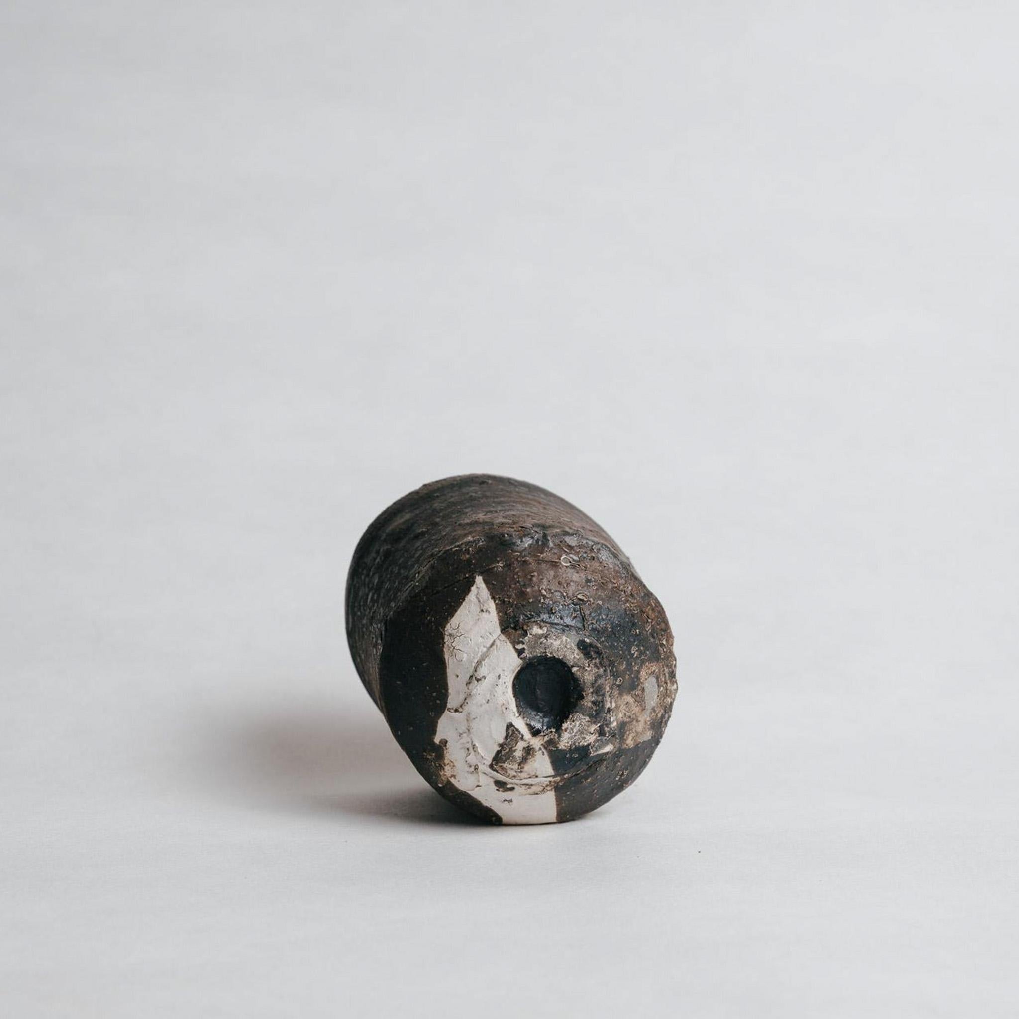Yoshiyuki Shimizu Okinawa Black Clay Chawan