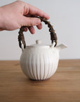 White Dobin Tea Pot