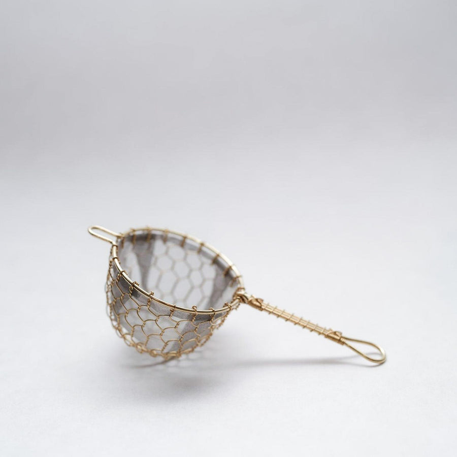 Kanaami Tsuji Tea Strainer (Small, Brass Steel)