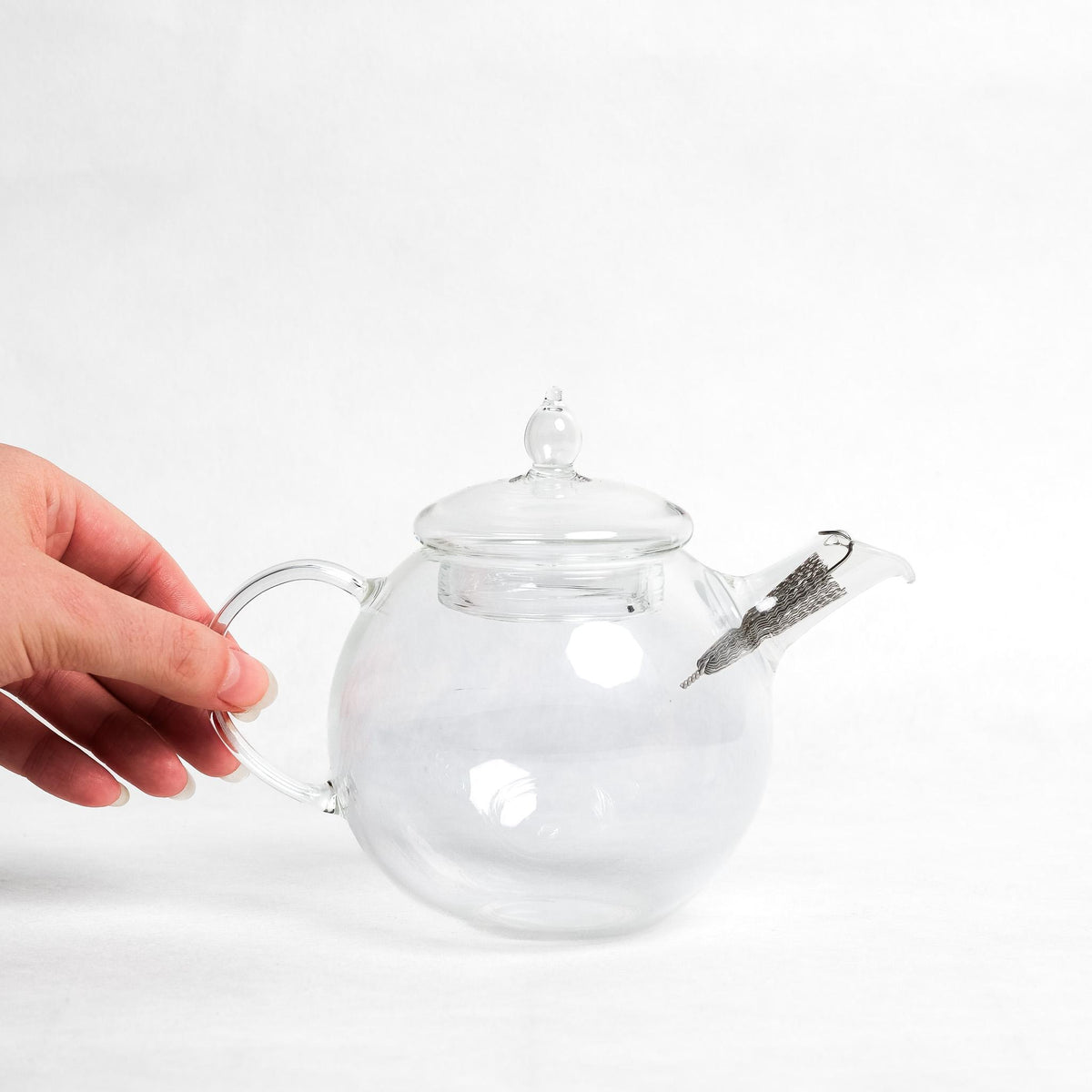 Glass Tea Pot - Round
