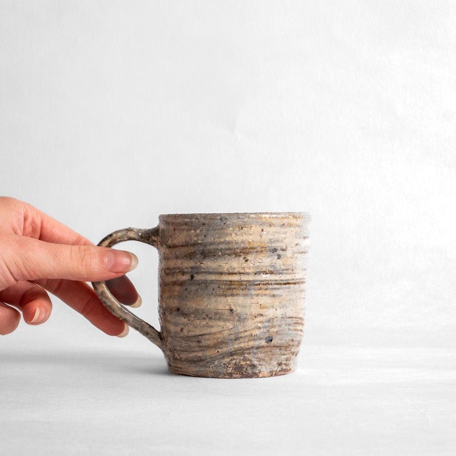 Shirakaba Hakeme Mug - Kazuhiko Kudō