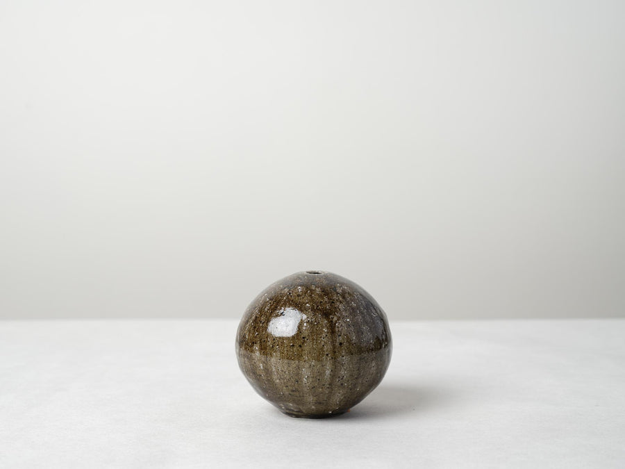 Wood Fired Vase Small No. 3- Masayuki Yamashita