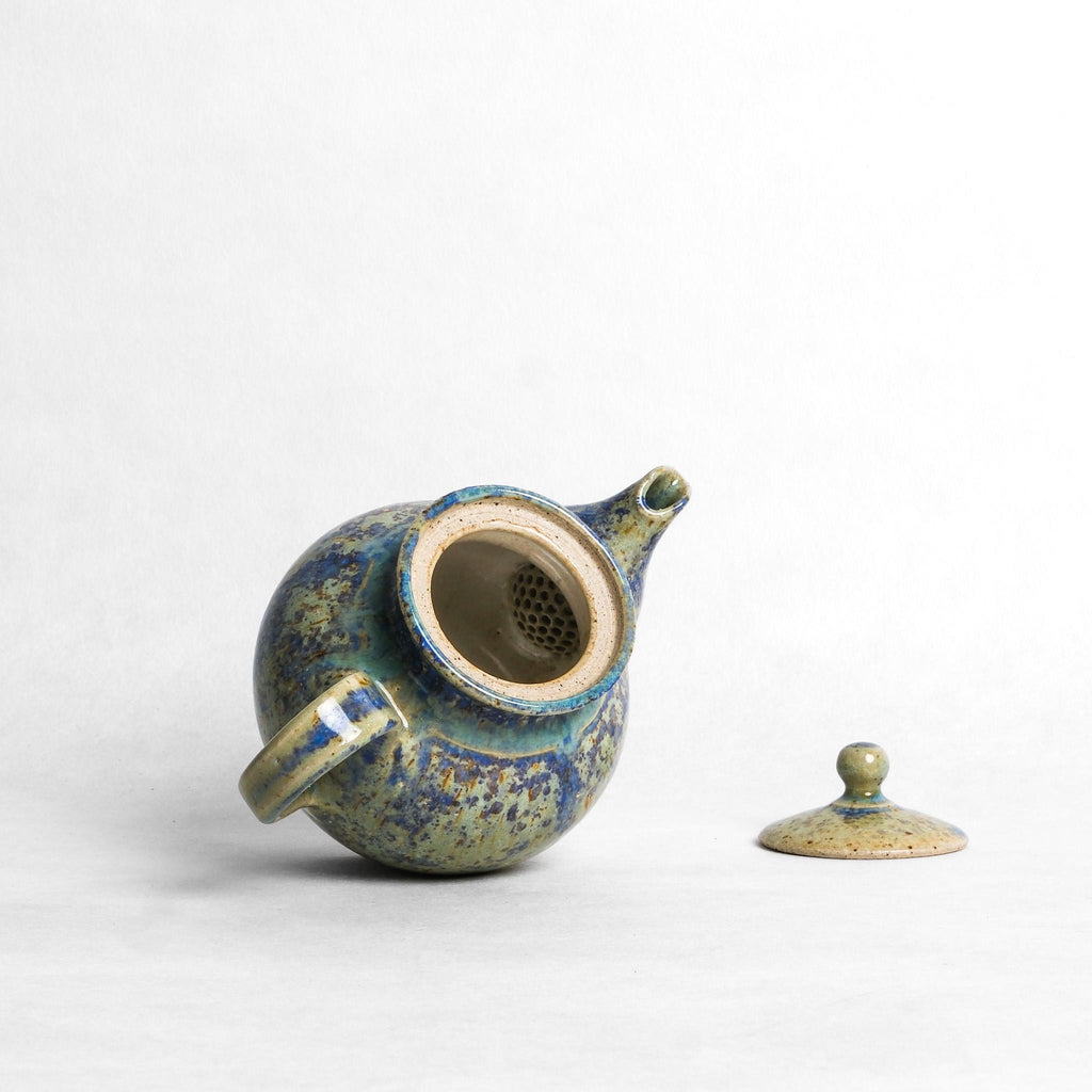 Yohei Iwayama Tea Pot - Blue/Green