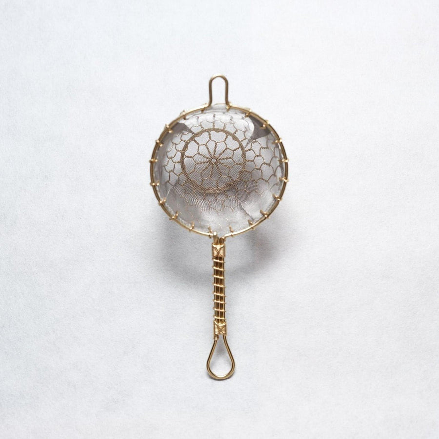 Kanaami Tsuji Tea Strainer (Small, Brass Steel)