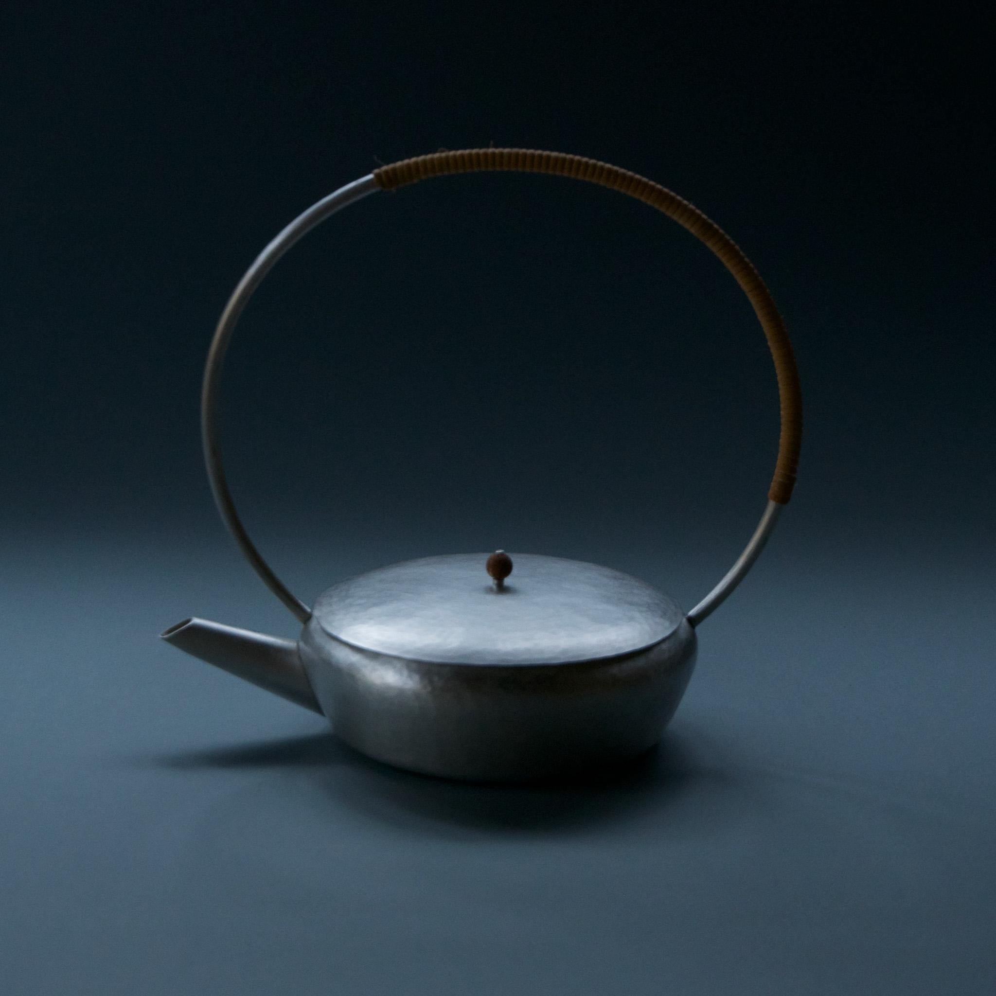 Silver Plated Copper Teapot #9 - Yumi Nakamura (pre-order)