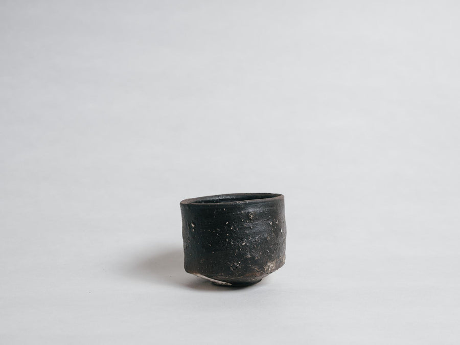 Yoshiyuki Shimizu Okinawa Black Clay Chawan