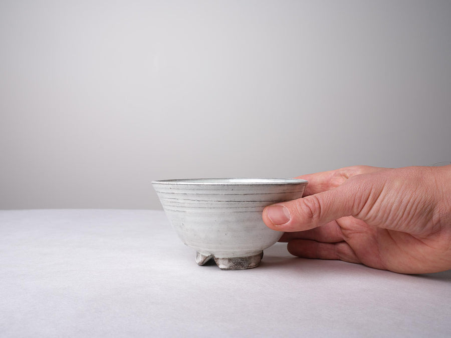 Kettl Kohagi White Chawan Tea Bowl