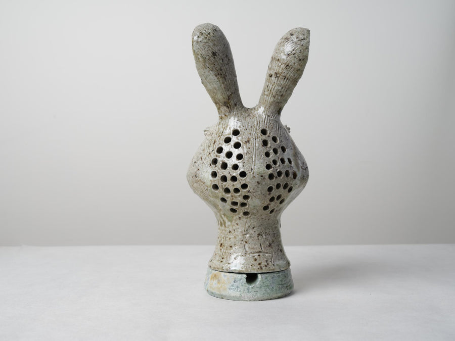 Rabbit Incense Sculpture Glaze - Masayuki Yamashita