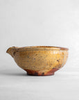 Asahikawa Spouted Tea Bowl (Kohiki) - Kazuhiko Kudō