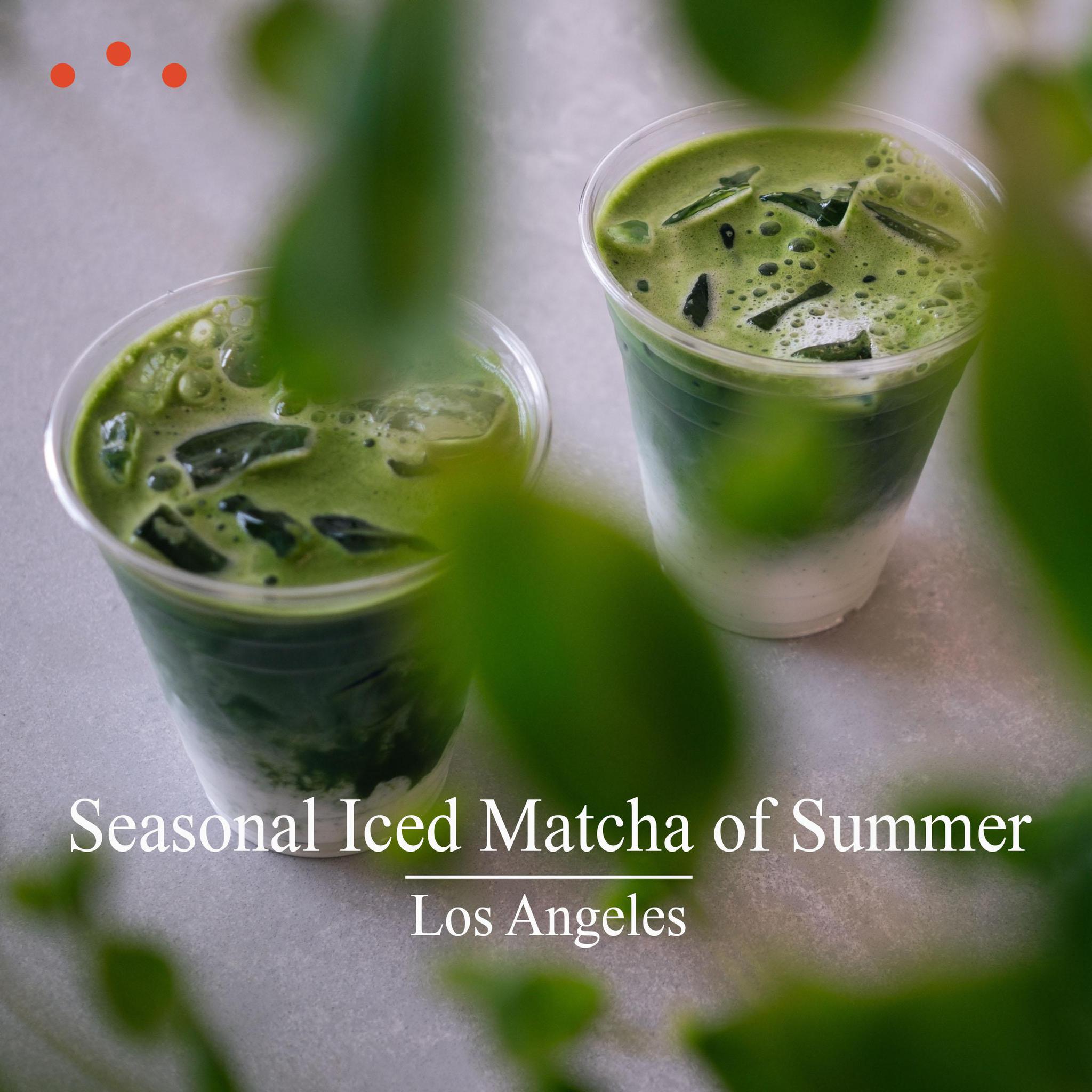 Class | Los Angeles Seasonal Iced Matcha