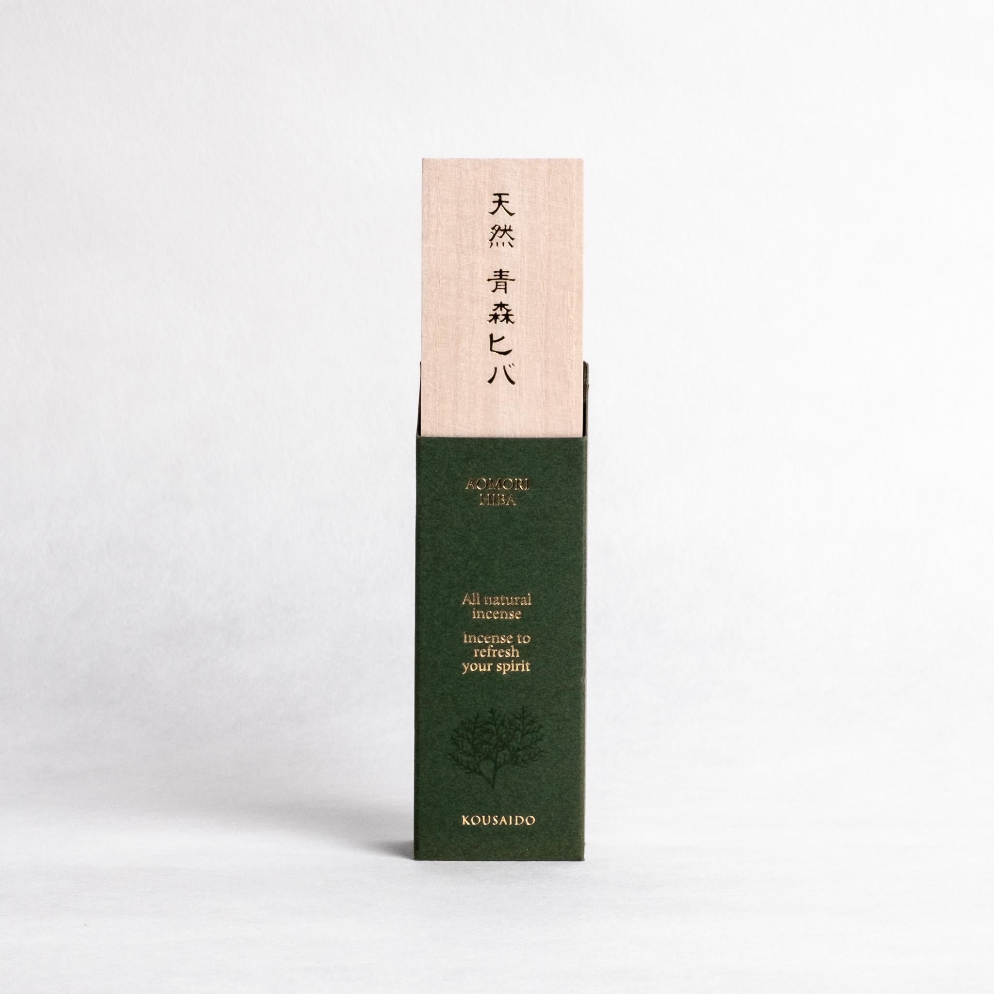 Natural Premium Incense - Aomori Hiba