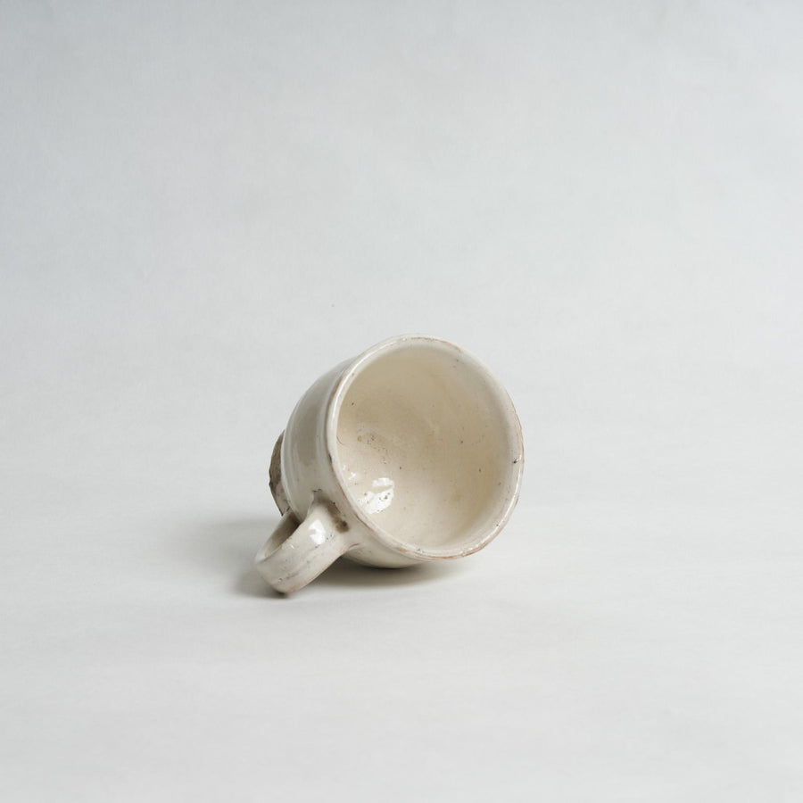White Glaze Peace Mug - Shigeyoshi Morioka