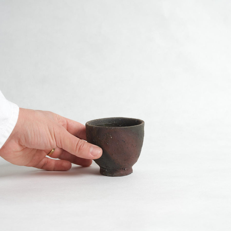 No. 2 Bizen Style Yunomi - Shigeyoshi Morioka