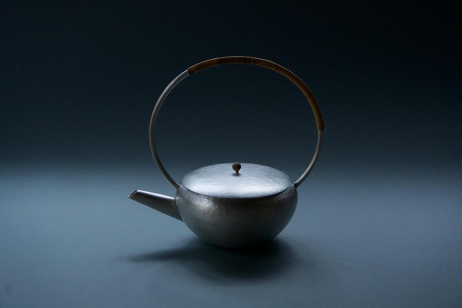 Silver Plated Copper Teapot #5 - Yumi Nakamura (pre-order)