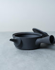 Nankei Flat Bottom Kyusu - Black