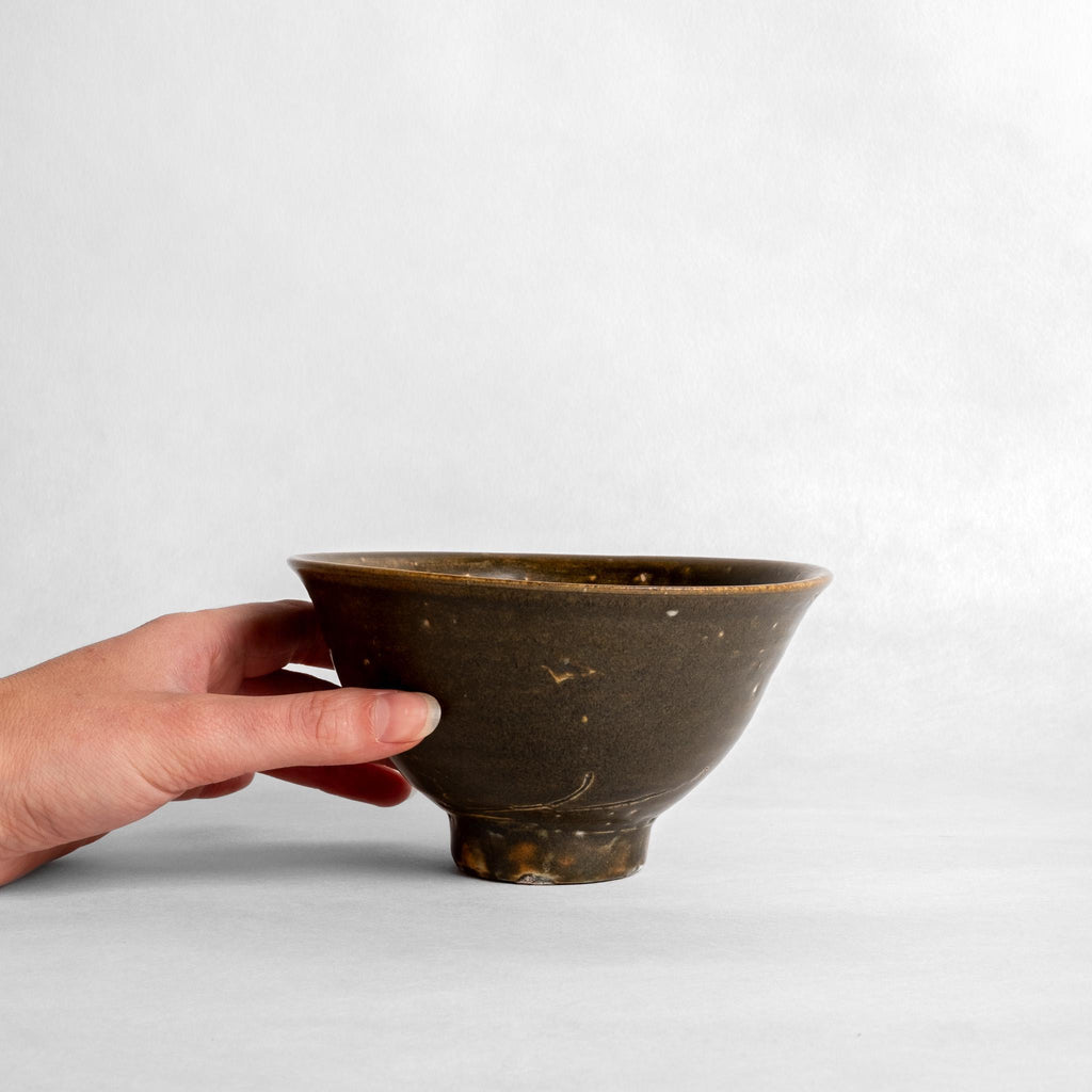 Iron glaze wan - Yoshiyuki Shimizu