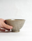 Stone Gray Glaze Chawan - Shigeyoshi Morioka