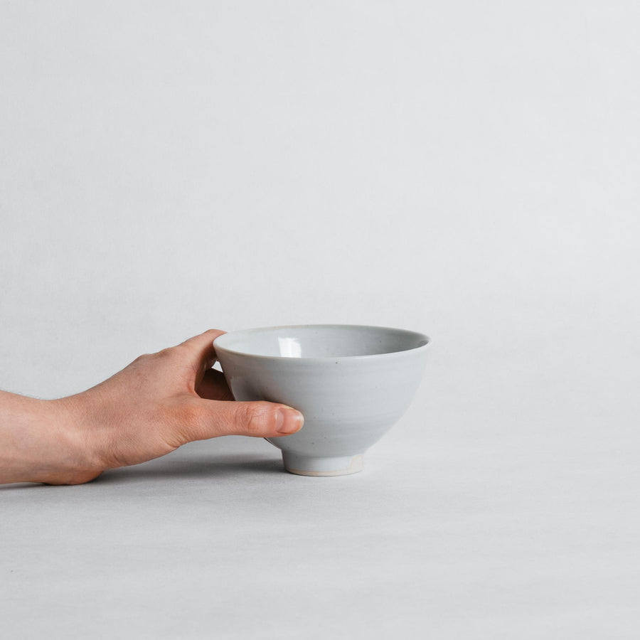 Hakuji Small Chawan - Yoshiyuki Shimizu