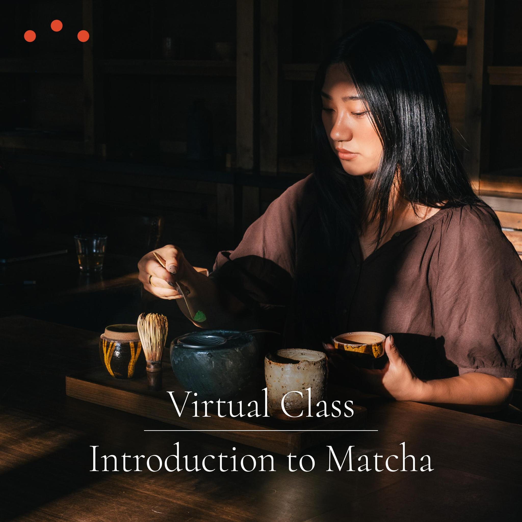 Virtual Class | An Introduction to Matcha