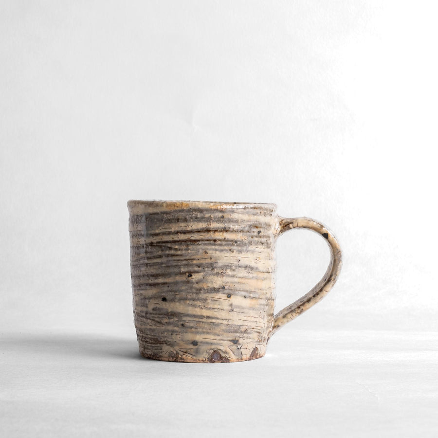 Shirakaba Hakeme Mug - Kazuhiko Kudō