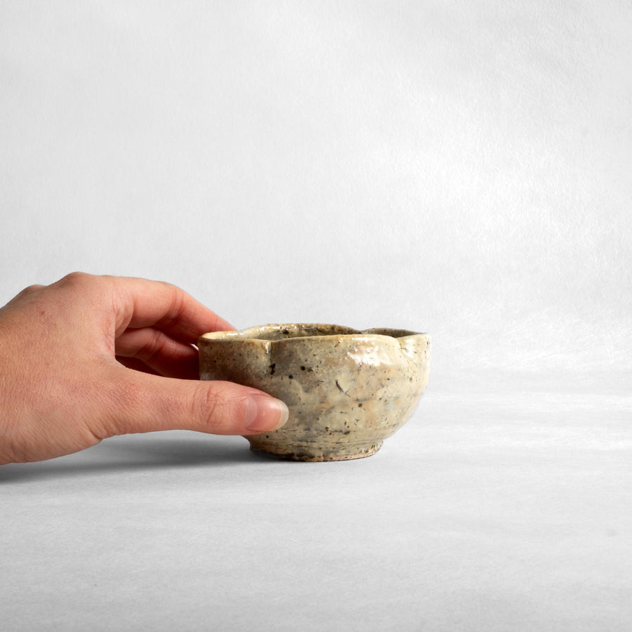 Asahikawa Hana Tea Cup (beige) - Kazuhiko Kudō